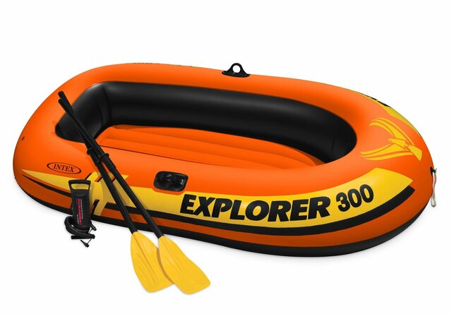 Intex - Explorer 300 Boat Set