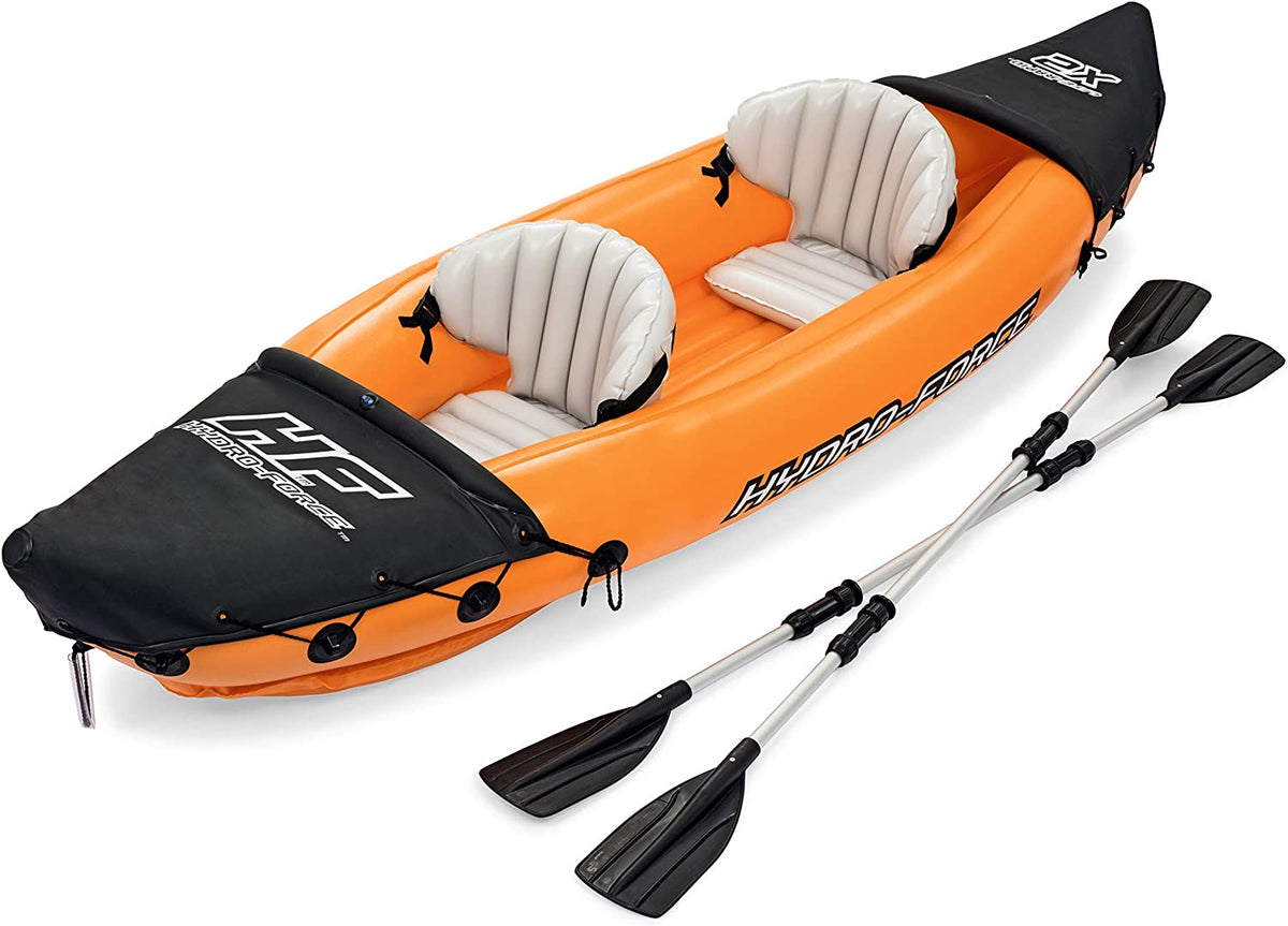 2 Person Inflatable Boat Kayaking Heavy Duty Rafti – Grandado