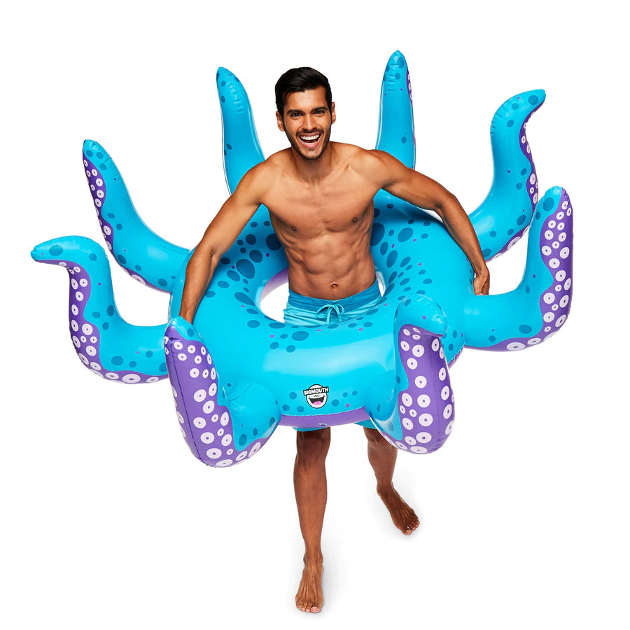 Inflatable octopus store pool toy