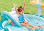 Gator Kids Water Play Center – Blow Up Kiddie Pool Set - Intex Gator Play Center - Inflatables Canada Recreational Products
