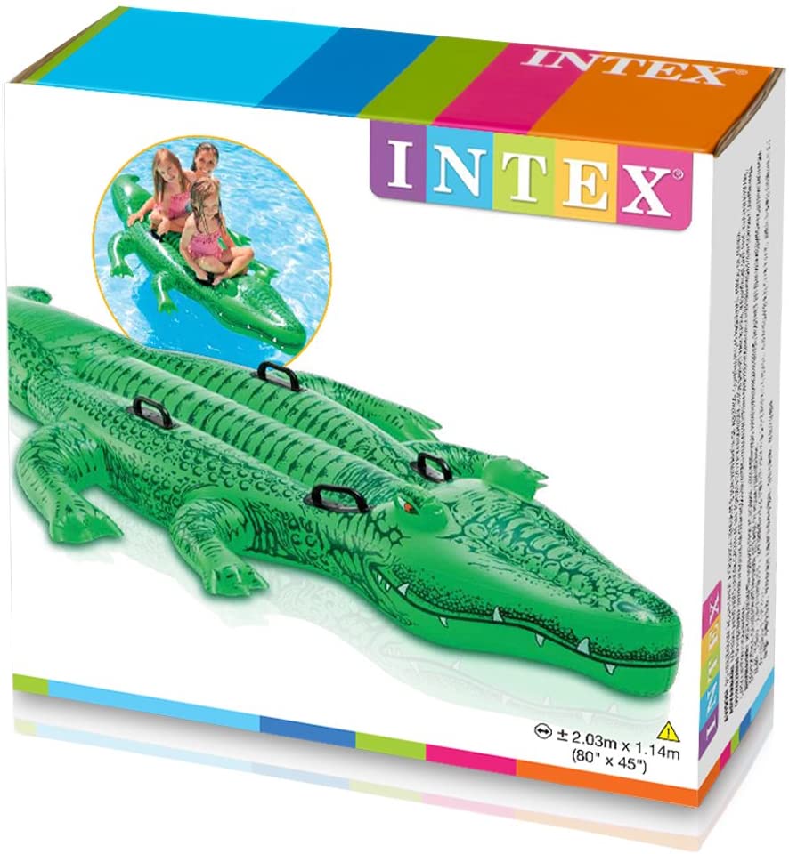Intex Giant Ride-On Gator Vinyl 58562EP
