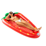 Strawberry Pool Float | BigMouth Inc. Pool Lounger Floating Chair - Inflatables Canada Recreational Products