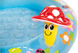 Inflatable Mushroom Baby Pool – Intex Blow Up Kiddie Pool Play Center - Inflatables Canada Recreational Products