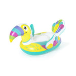 Kids Pool Floats - Bestway Toucan Pool Day Inflatable Ride-On Peacock - Inflatables Canada Recreational Products