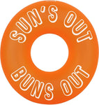 Sunnylife Neon Orange Inflatable Pool Ring - Inflatables Canada Recreational Products