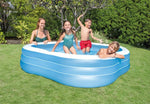 Inflatable Swimming Pool – 90" x 90" x 22" Blow Up Family Pool – Intex Beach Wave Swim Centre - Inflatables Canada Recreational Products