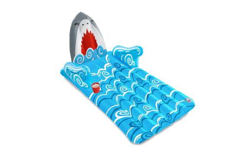 Giant Shark Lounger Pool Float | BigMouth Inc. Pool Floating Chair - Inflatables Canada Recreational Products