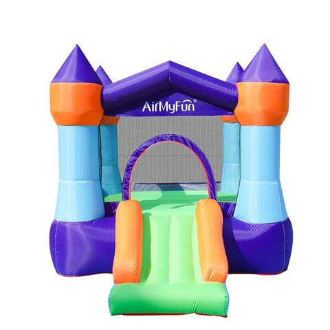 Bouncy Castle with Slide | AirMyFun Outdoor Inflatable Play Castle - Inflatables Canada Recreational Products
