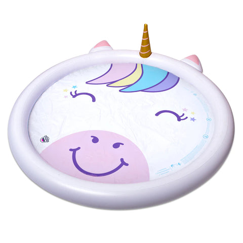 Happy Unicorn Kids Splash Pad | BigMouth Inc. Backyard Family Sprinkler - Inflatables Canada Recreational Products
