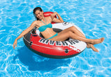 Intex River Run 1 Inflatable Floating Lake Tube - Red Fire Edition - Inflatables Canada Recreational Products