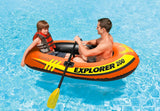 Swimming Pool Rowboat Set – 2-Person Inflatable Boat - Intex Explorer 200 Boat Set - Inflatables Canada Recreational Products