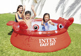 Intex Easy Set Happy Crab Inflatable Pool - Inflatables Canada Recreational Products