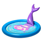 Mystical Mermaid Splash Pad | BigMouth Kids Backyard Mermaid Sprinkler - Inflatables Canada Recreational Products