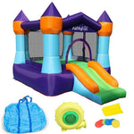 Bouncy Castle with Slide | AirMyFun Outdoor Inflatable Play Castle - Inflatables Canada Recreational Products