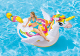 Intex Mega Unicorn Inflatable Pool Island Float - Inflatables Canada Recreational Products