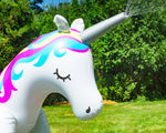 Kids Unicorn Backyard Sprinkler – Family Blow Up Sprinkler - BigMouth Inc. - Inflatables Canada Recreational Products