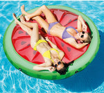 Watermelon Swimming Pool Floats – Blow Up Floating Mat - Intex Watermelon Island - Inflatables Canada Recreational Products