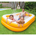 Intex Mandarin Swim Center Family Inflatable Pool | Kiddie Blow Up Pool | Swimming Pool - Inflatables Canada Recreational Products